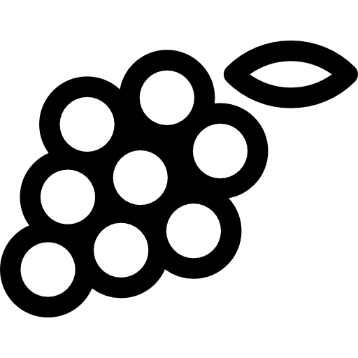 ブドウ Basic Rounded Lineal icon