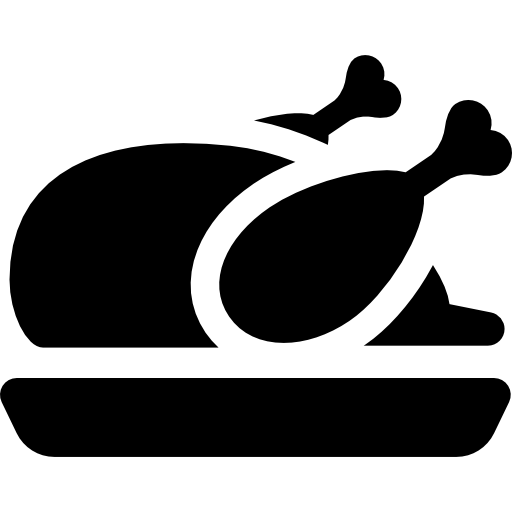 pavo asado  icono
