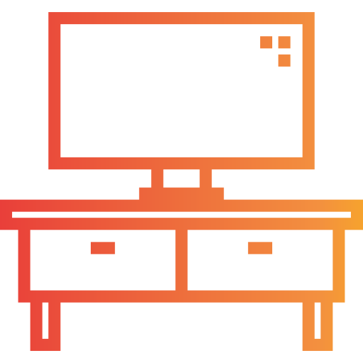 mesa de televisión itim2101 Gradient icono