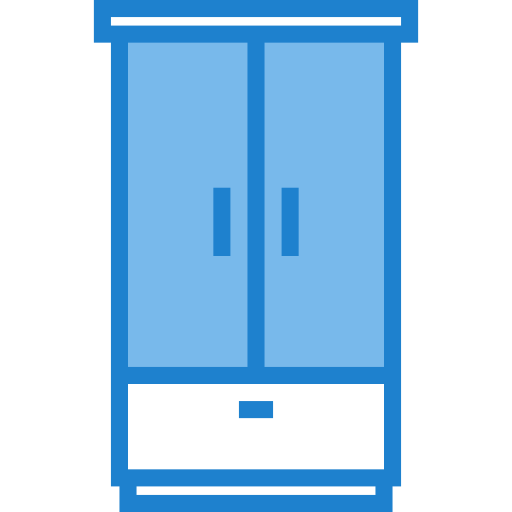 Wardrobe itim2101 Blue icon