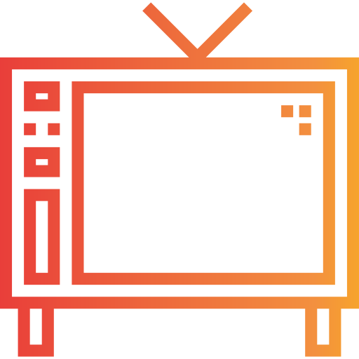 Television itim2101 Gradient icon