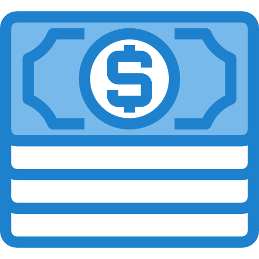 Money itim2101 Blue icon