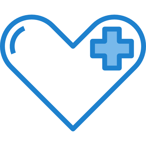 보건 의료 itim2101 Blue icon