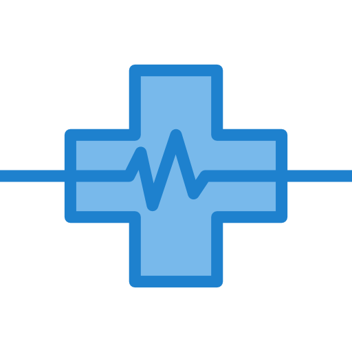 cuidado de la salud itim2101 Blue icono