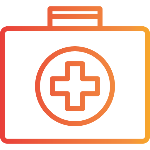 First aid kit itim2101 Gradient icon