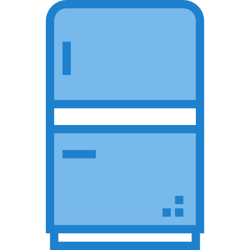 Fridge itim2101 Blue icon