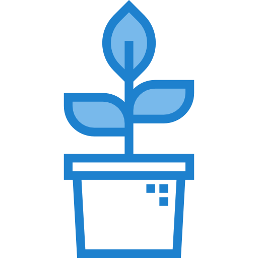 植物 itim2101 Blue icon