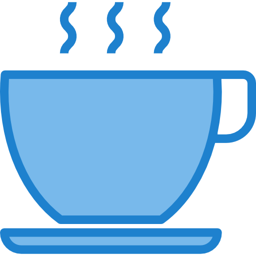 커피 컵 itim2101 Blue icon