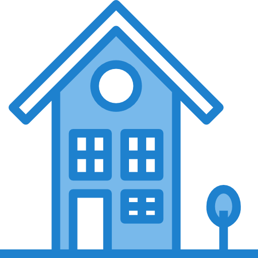 House itim2101 Blue icon