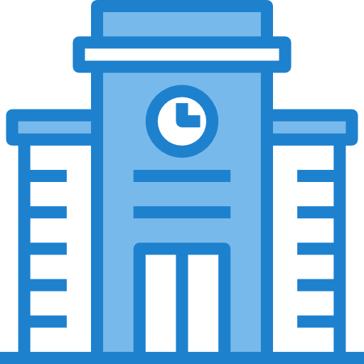 학교 itim2101 Blue icon