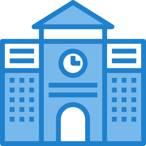 학교 itim2101 Blue icon