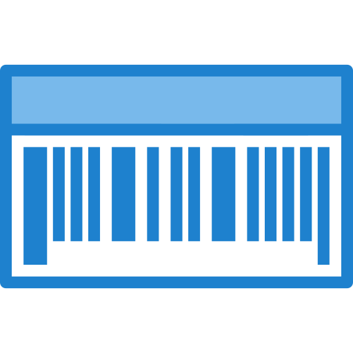Barcode itim2101 Blue icon