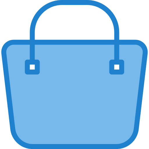 torba na zakupy itim2101 Blue ikona