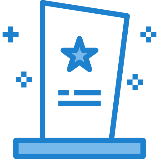 Award itim2101 Blue icon