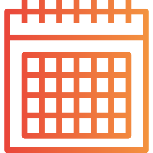 calendario itim2101 Gradient icona