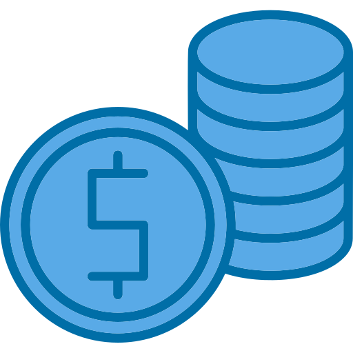Coin stack Generic color lineal-color icon