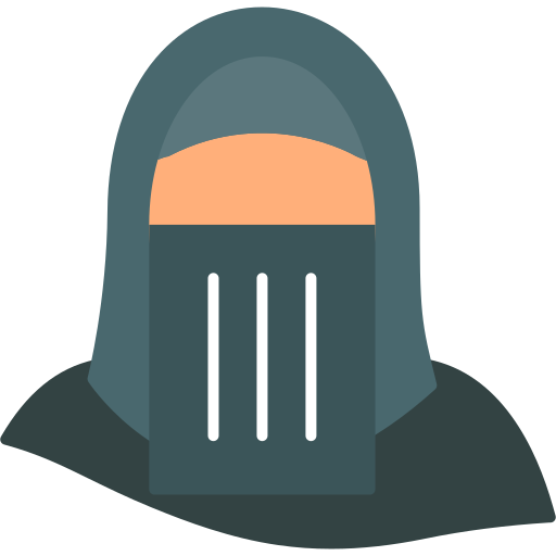 Niqab Generic color fill icon
