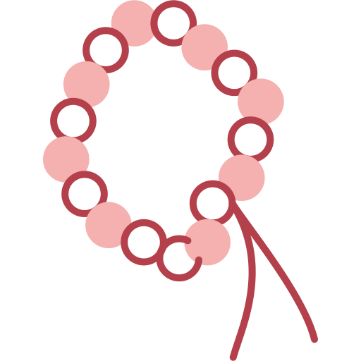 Rosary Generic color fill icon