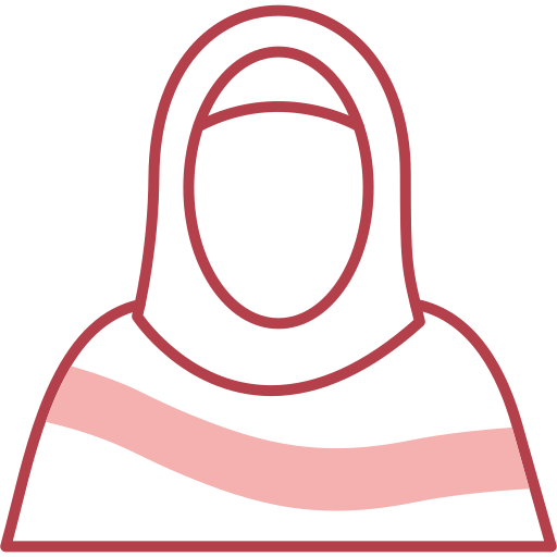 Moslem woman Generic color fill icon