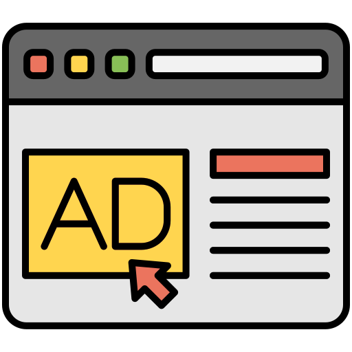online advertising Generic color lineal-color icon
