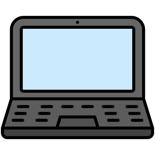 computer portatile Generic color lineal-color icona