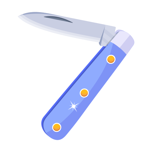 Knife Generic color fill icon