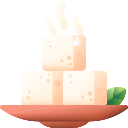 tofu 3D Color icono
