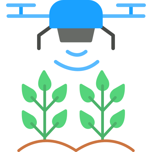inteligentne rolnictwo Generic color fill ikona