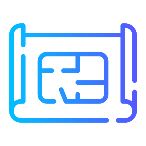 Construction plan Generic gradient outline icon