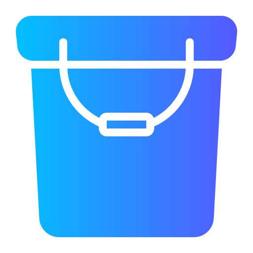 버킷 Generic gradient fill icon
