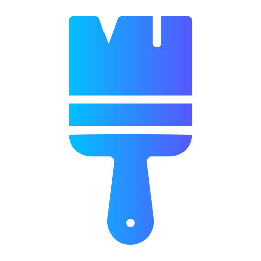 Paintbrush Generic gradient fill icon
