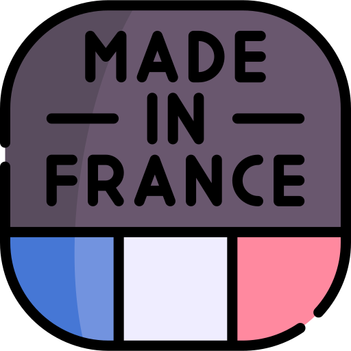 Made in france Kawaii Lineal color icon