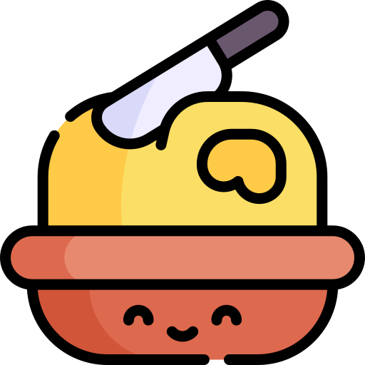 버터 Kawaii Lineal color icon