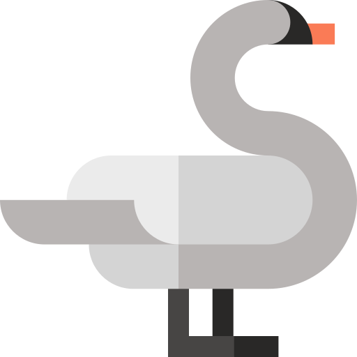 cisne Basic Straight Flat icono