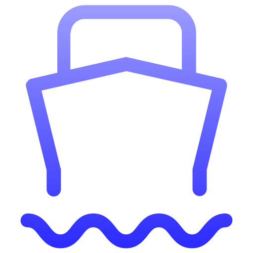 statek Generic gradient outline ikona