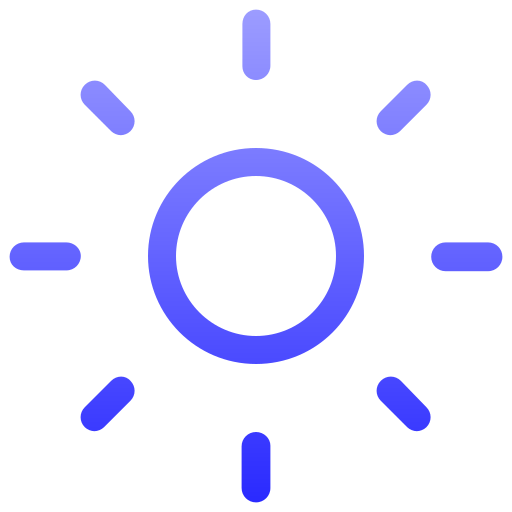 태양 Generic gradient outline icon
