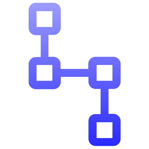 ux Generic gradient outline icoon