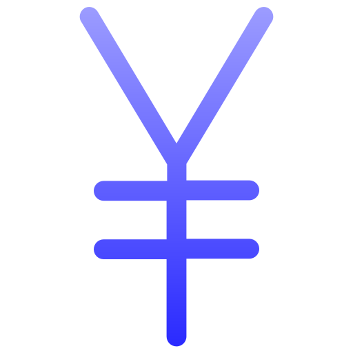 円 Generic gradient outline icon