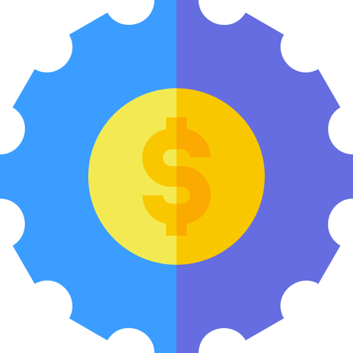 gestione del denaro Basic Straight Flat icona