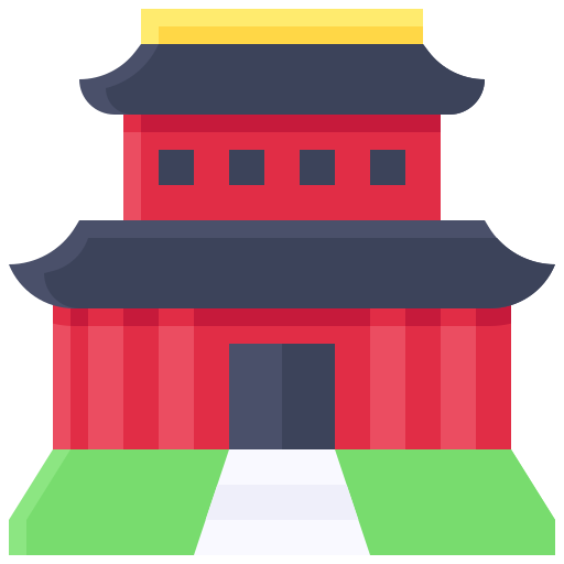 pagoda Generic color fill ikona