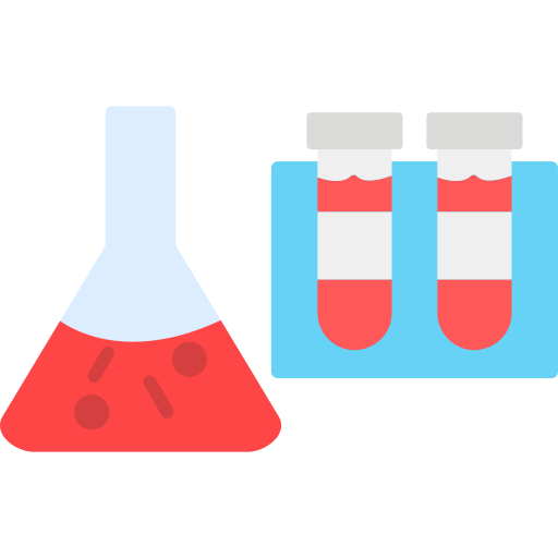 Beakers Generic color fill icon