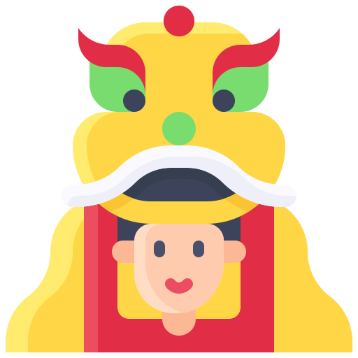 Lion dance Generic color fill icon