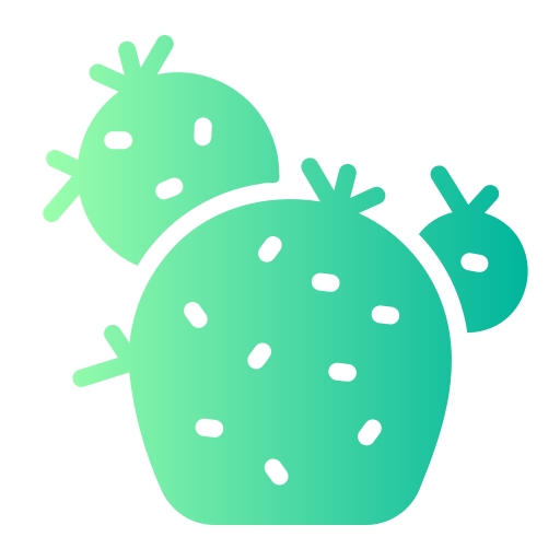 cactus Generic gradient fill icono