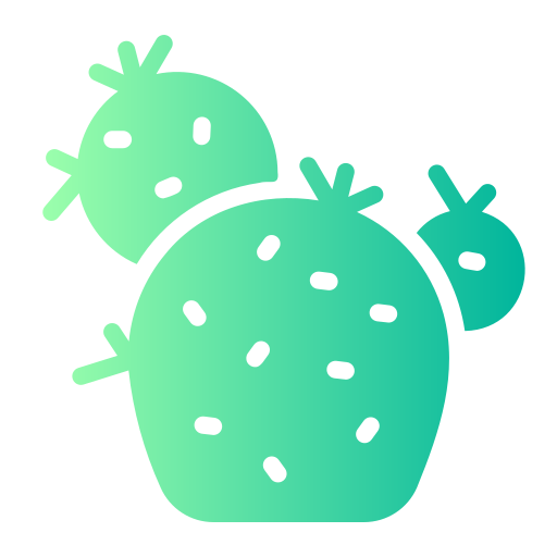 Cactus Generic gradient fill icon