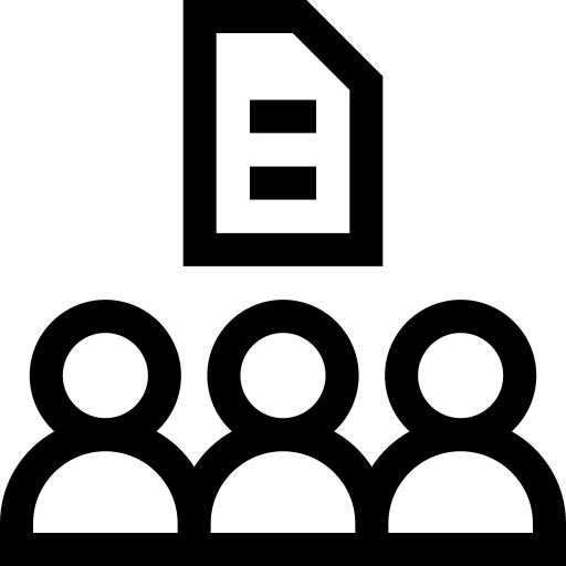 amministrazione Basic Straight Lineal icona