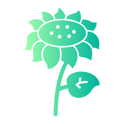 Sunflower Generic gradient fill icon