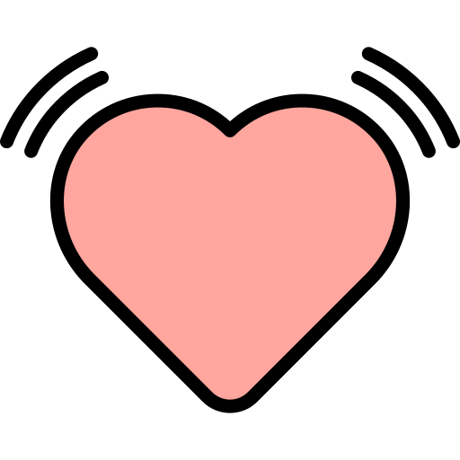 Beating heart Generic color lineal-color icon