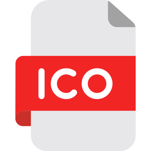 icoファイル Generic color fill icon