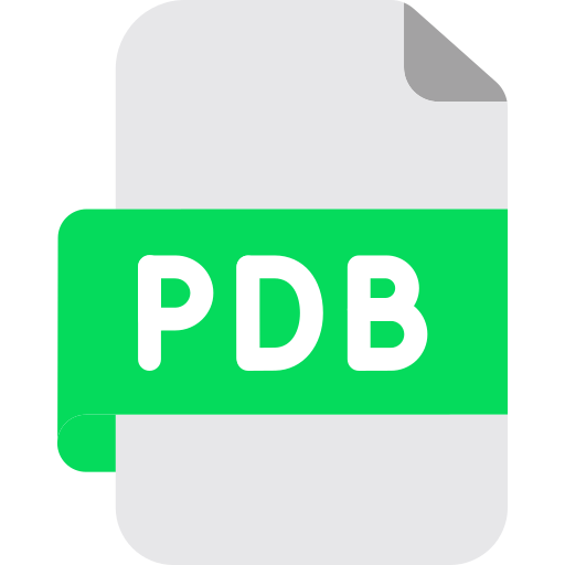 pdb-datei Generic color fill icon