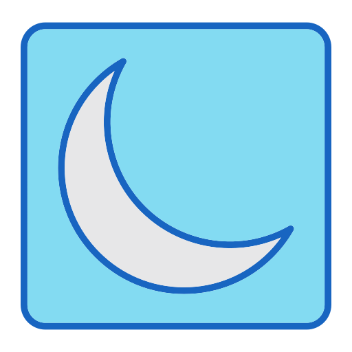 nacht-modus Generic color lineal-color icon